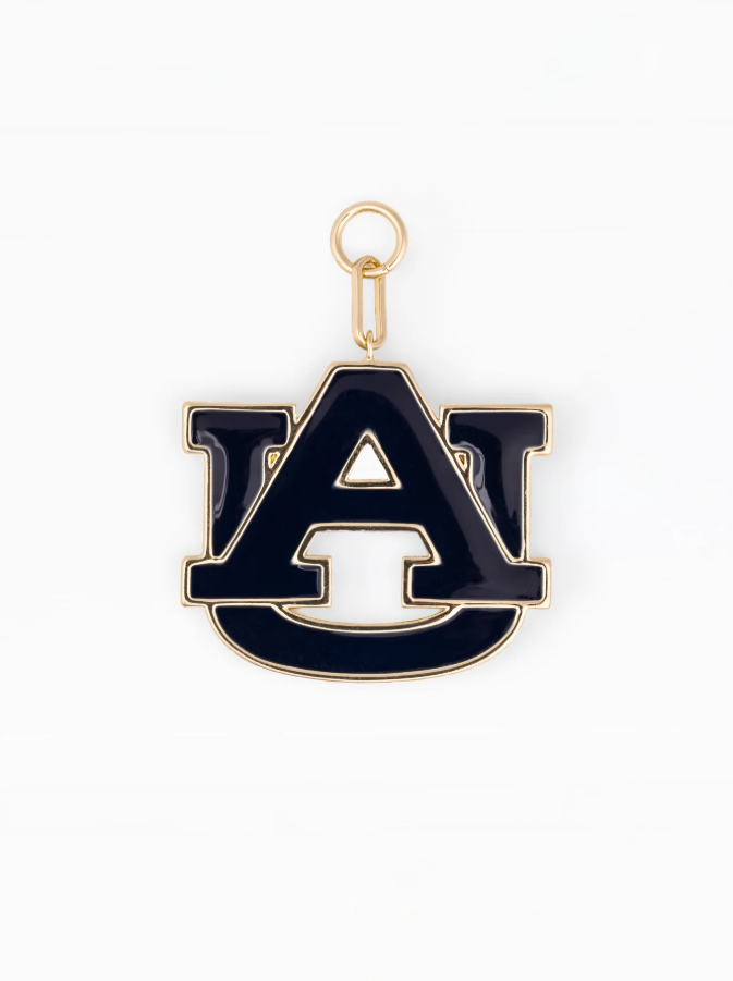 Auburn Navy Bag Charm Travel Accessories in at Wrapsody