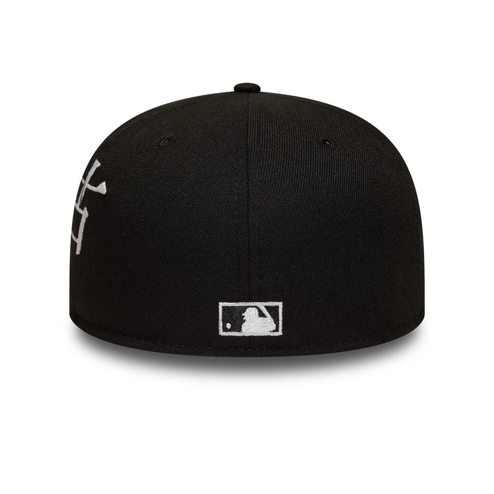 This is a Chicago White Sox MLB Poly Kanji Black 59FIFTY Fitted Cap 7