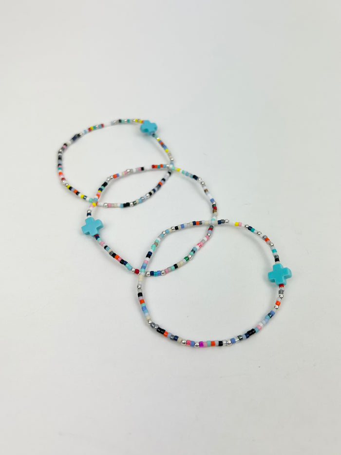 Enewton Sterling Silver Hope Unwritten Cross Bracelet - Hot Mess Bracelets in at Wrapsody