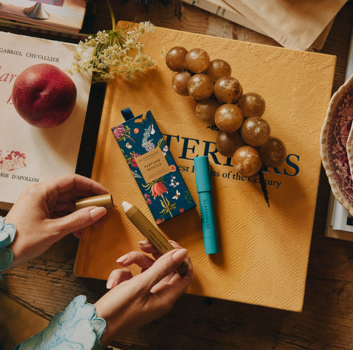 Glasshouse Perfume Pencils - Kyoto In Bloom/Midnight In Milan Bath & Body in at Wrapsody