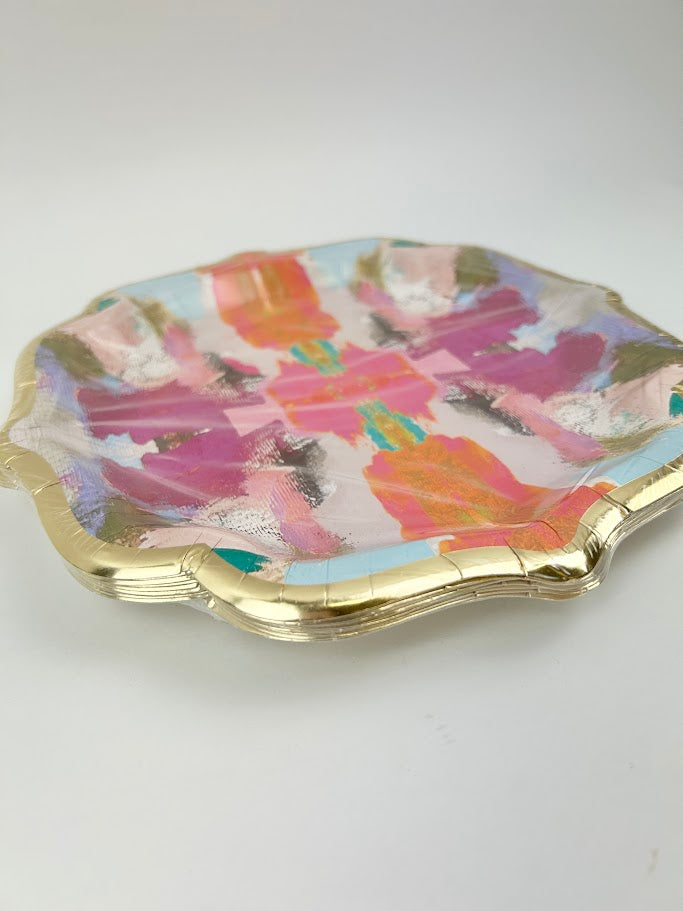 Laura Park Begonia Cocktail Plates Set of 10 Tabletop in at Wrapsody