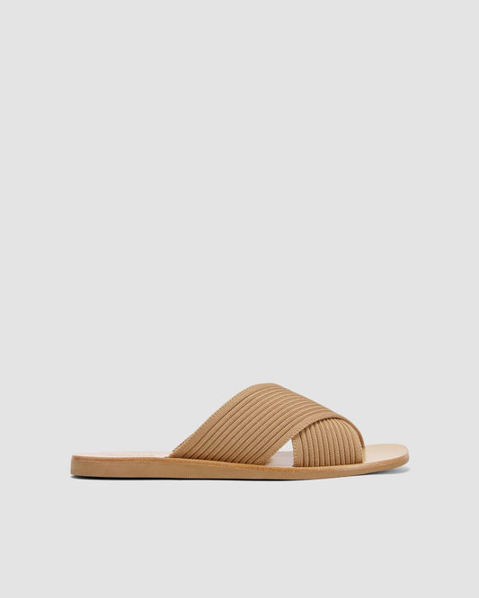 The Day Crossover Sandal | Caramel