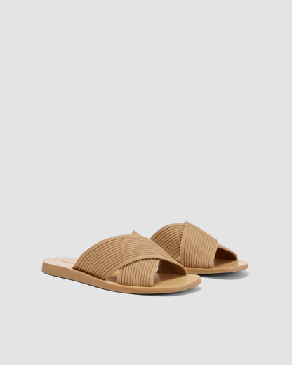 The Day Crossover Sandal | Caramel