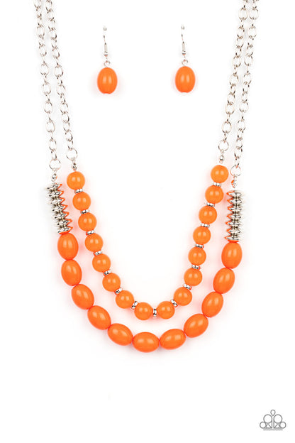 Venetian Voyage - Orange Paparazzi Accessories