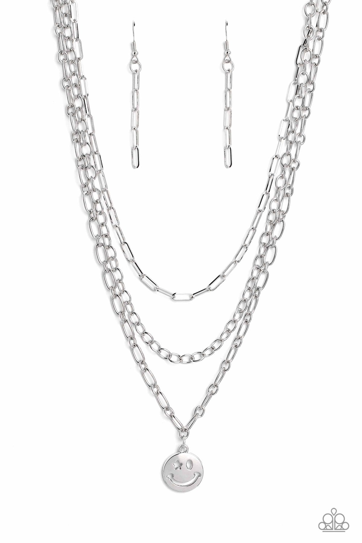 Winking Wanderer - Silver Paparazzi Accessories