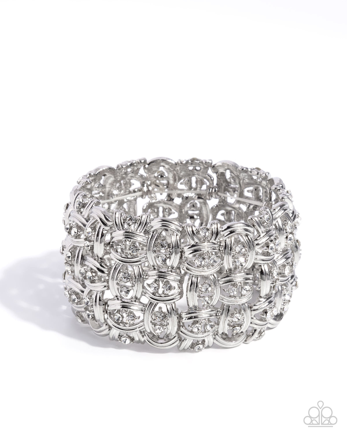 Woven Wardrobe - White Paparazzi Accessories