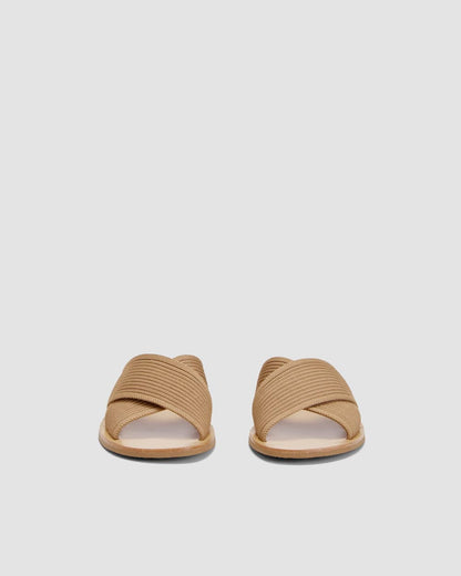 The Day Crossover Sandal | Caramel