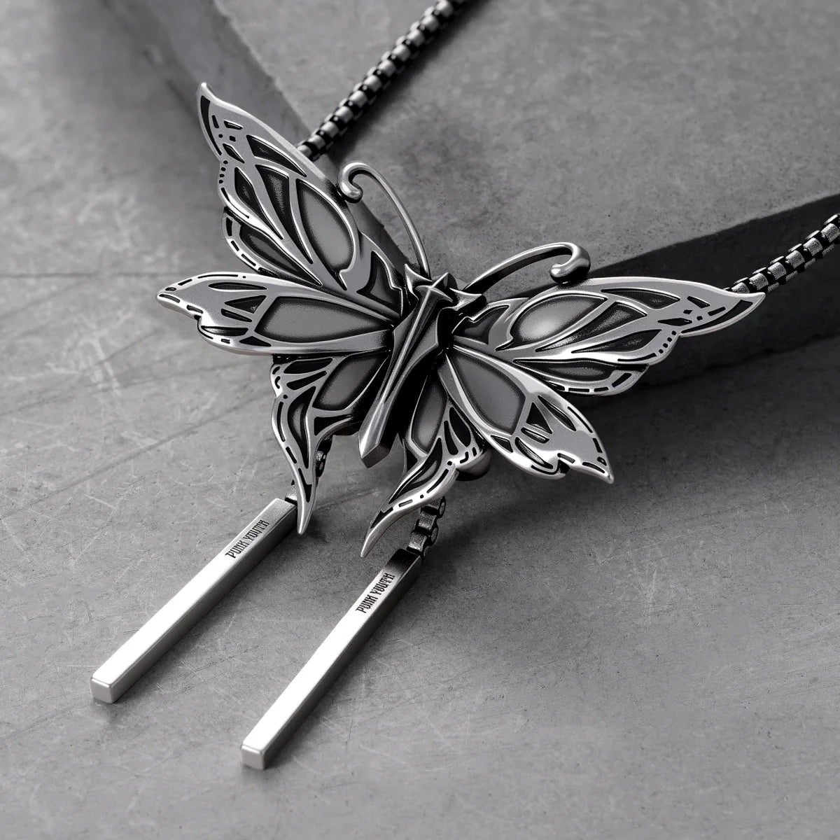 TWILIGHT MOTH NECKLACE
