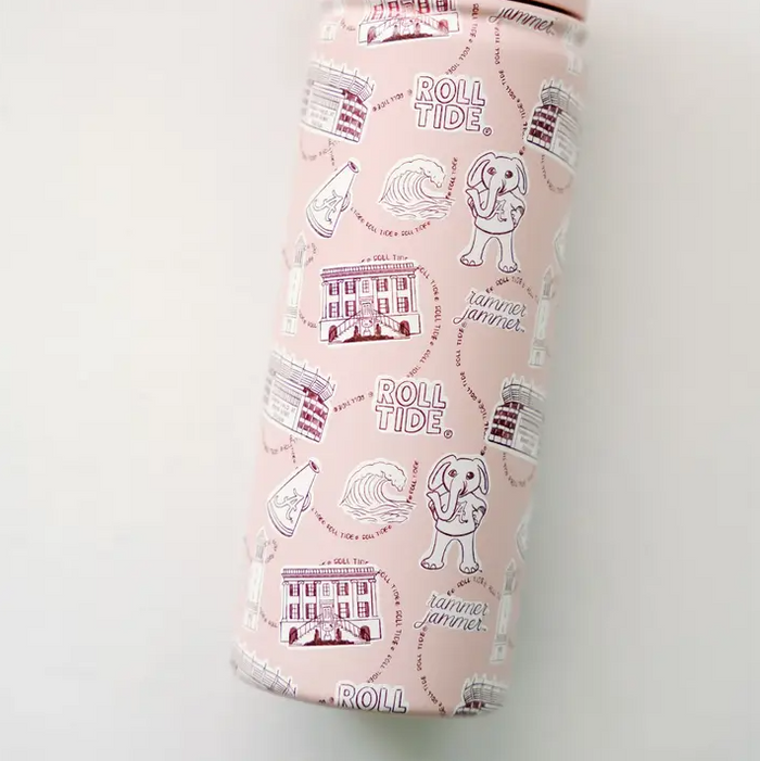 Alabama Insulated 18oz Water Bottle Drinkware in at Wrapsody
