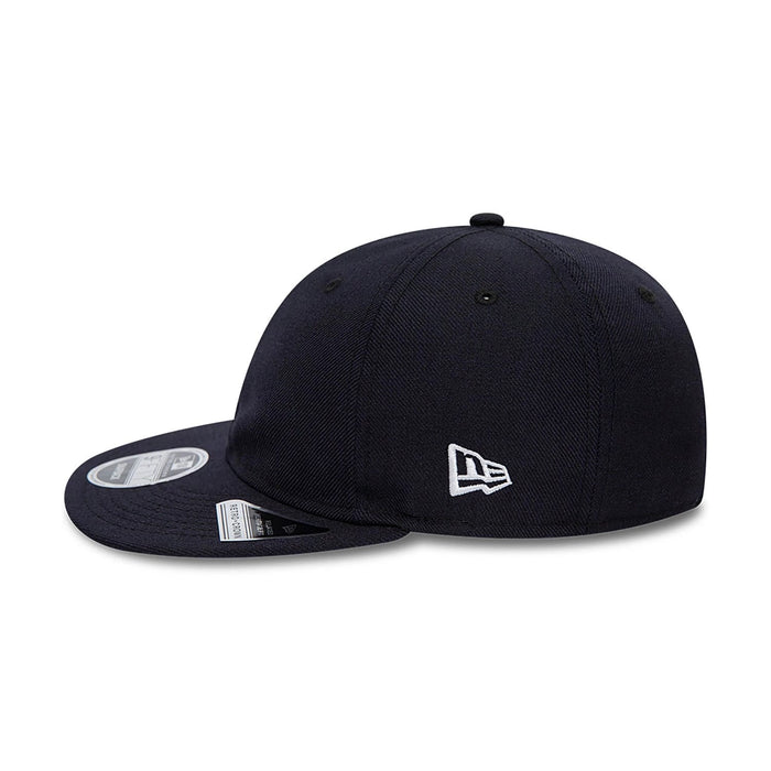 This is a Blank New Era Navy Retro Crown 9FIFTY Snapback Cap 4