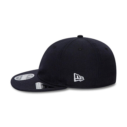 This is a Blank New Era Navy Retro Crown 9FIFTY Snapback Cap 4