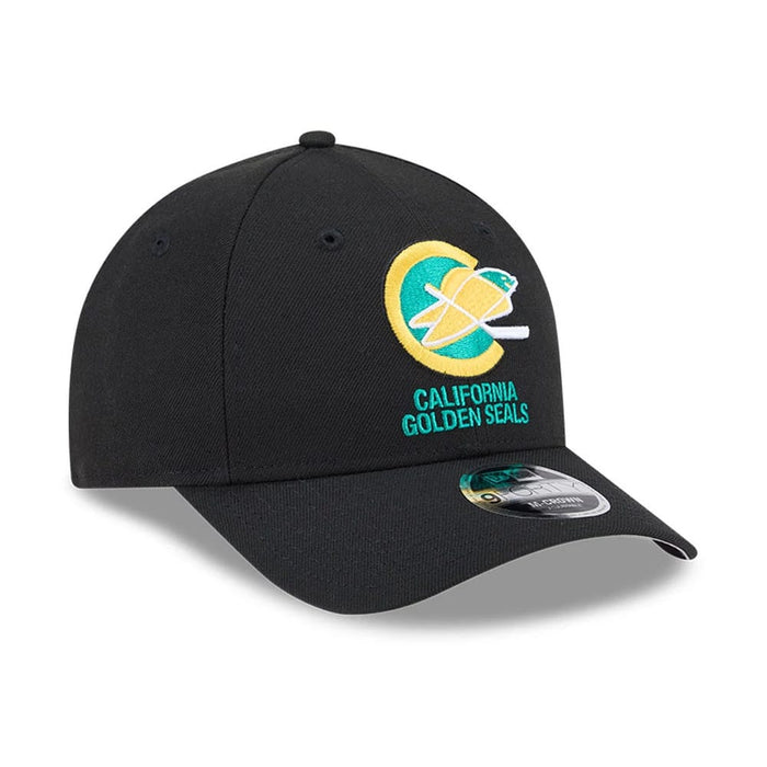 This is a California Golden Seals NHL Team Black 9FORTY M-Crown Adjustable Cap 3