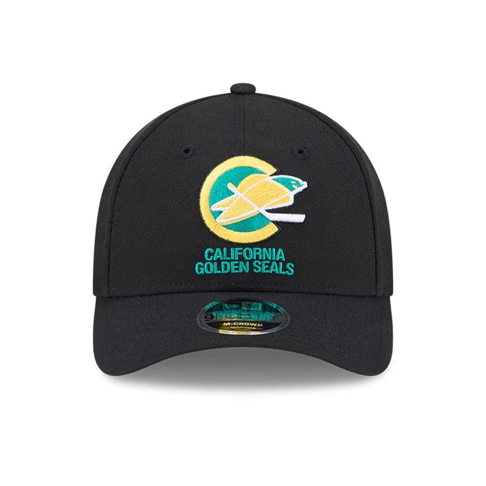This is a California Golden Seals NHL Team Black 9FORTY M-Crown Adjustable Cap 4