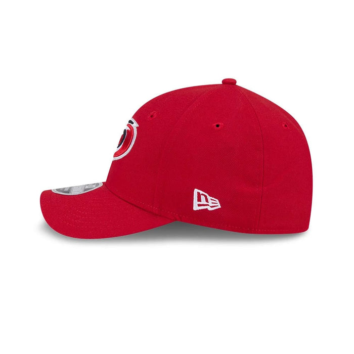 This is a Carolina Hurricanes NHL Team Red 9FORTY M-Crown Adjustable Cap 5