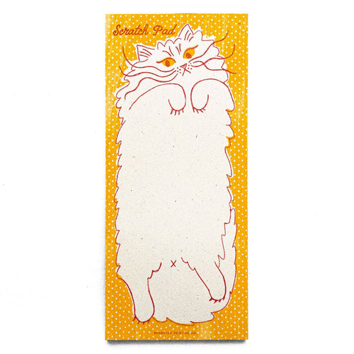 Cat Scratch Notepad