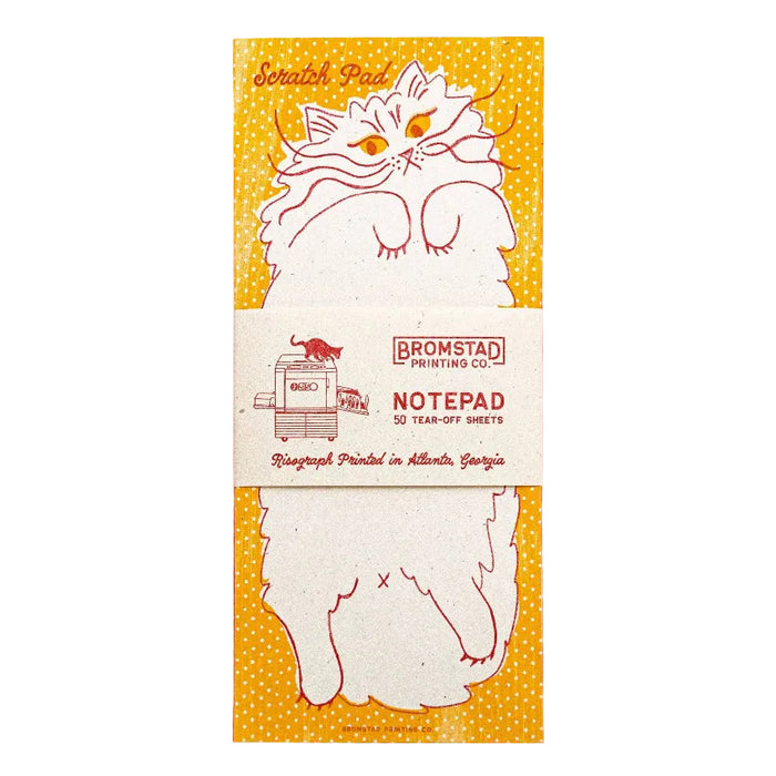 Cat Scratch Notepad