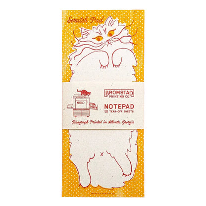Cat Scratch Notepad