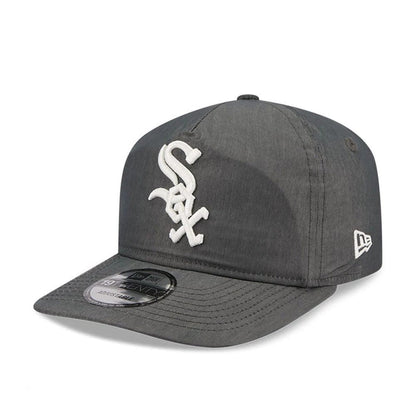 This is a Chicago White Sox MLB Nylon Open Grey 19TWENTY Adjustable Cap 1
