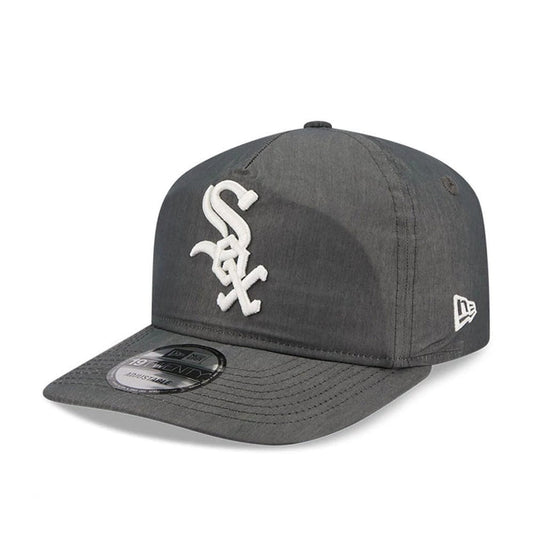 This is a Chicago White Sox MLB Nylon Open Grey 19TWENTY Adjustable Cap 1
