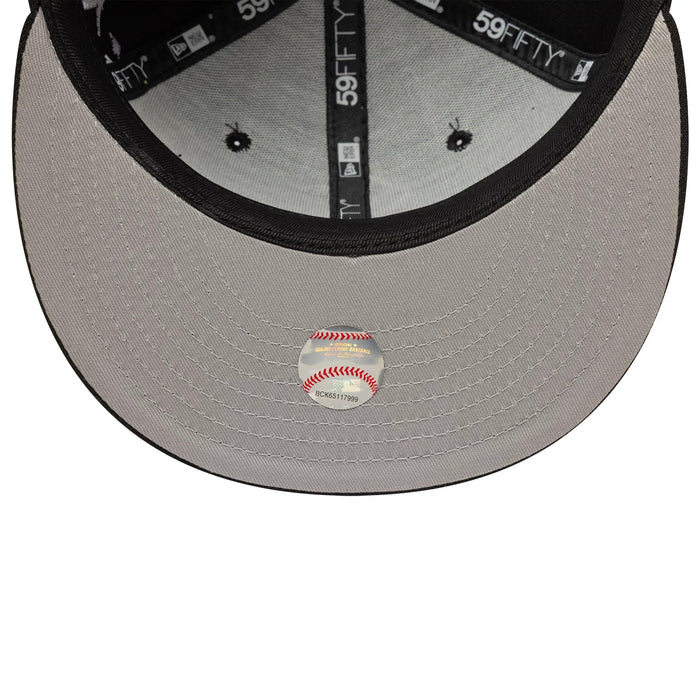 This is a Chicago White Sox MLB Poly Kanji Black 59FIFTY Fitted Cap 2