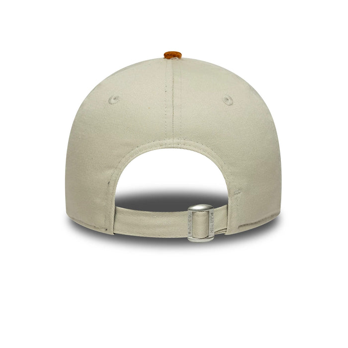 This is a  Child New Era Outdoor Cream 9FORTY Adjustable Cap 5