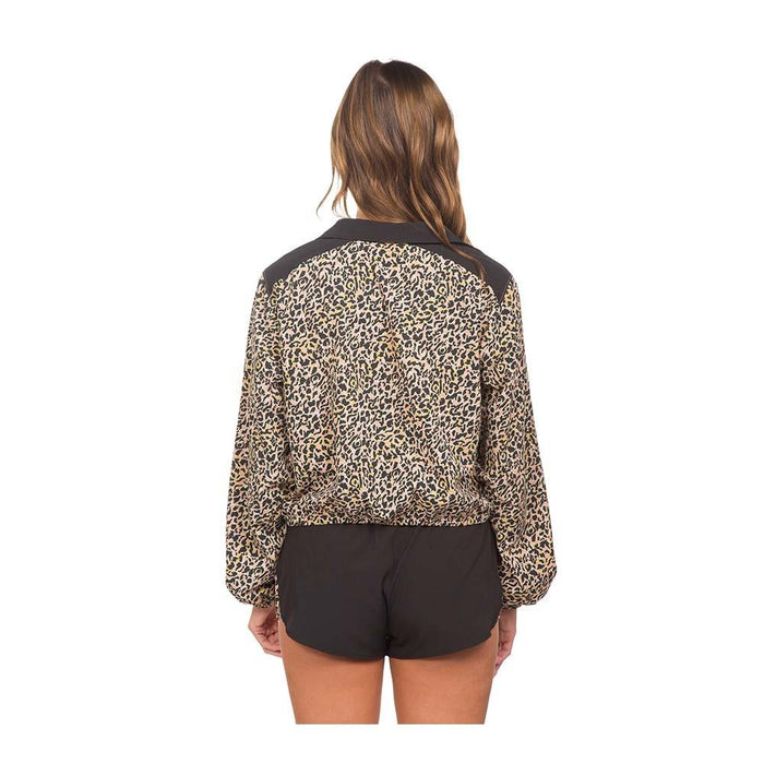 Cortaviento Kat Printed Windb Party Caviar Hurley