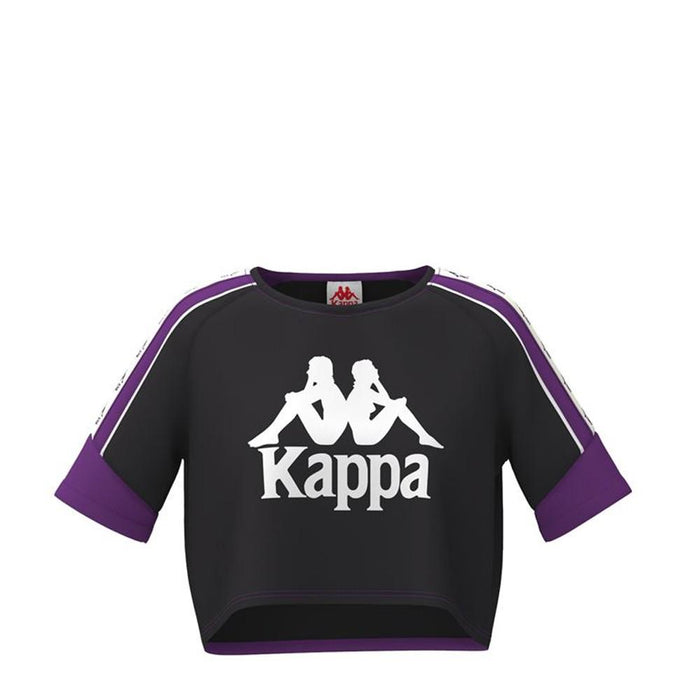 Croptop Authentic Women Finni Black Violet White