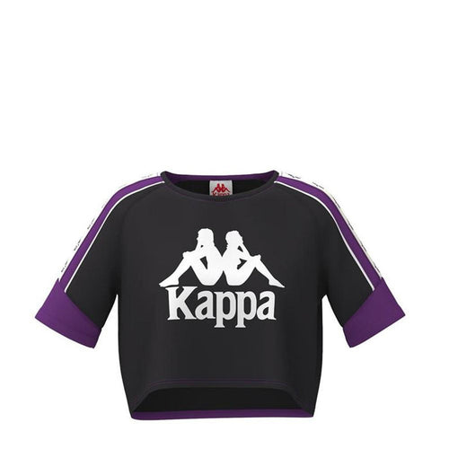 Croptop Authentic Women Finni Black Violet White