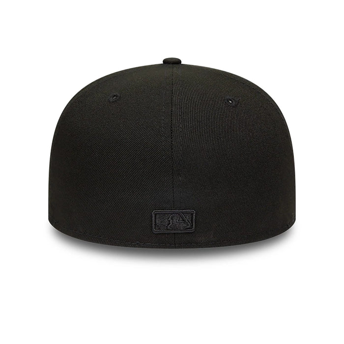 This is a Detroit Tigers MLB Black on Black 59FIFTY Fitted Cap 3
