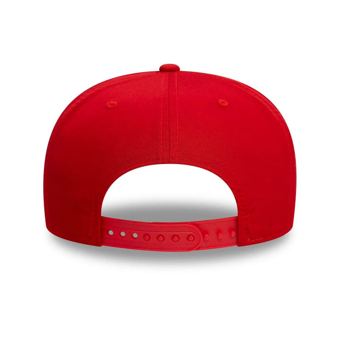 This is a Ducati Motor Logo Core Red 9SEVENTY Stretch Snap Adjustable Cap 4