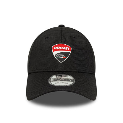 This is a Ducati Motor Logo Dashmark Mesh Black 9FORTY Adjustable Cap 2