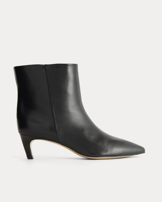 Studio Kitten Heel Bootie | Black