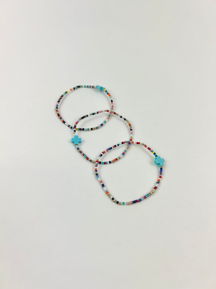 eGirl Hope Unwritten Cross Bracelet - Hot Mess Bracelets in at Wrapsody