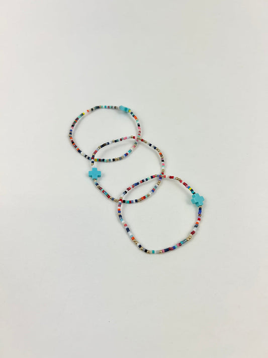 eGirl Hope Unwritten Cross Bracelet - Hot Mess Bracelets in at Wrapsody