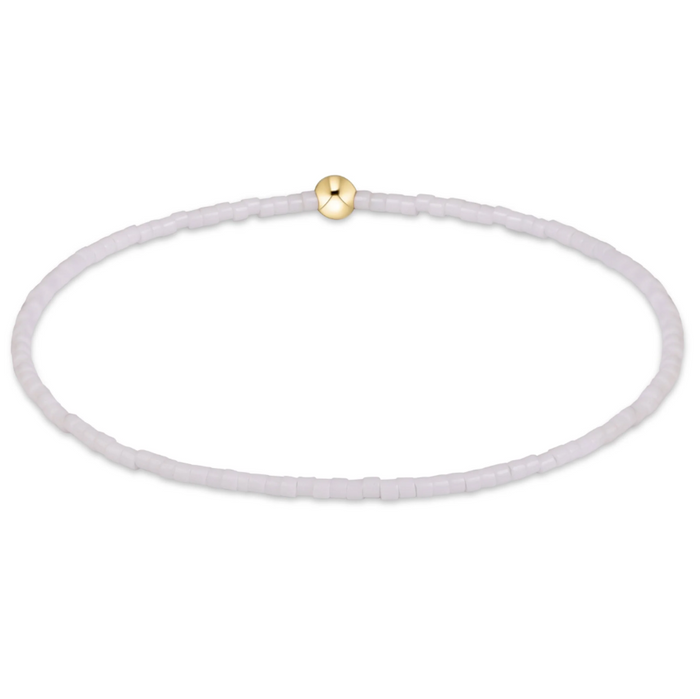 Enewton Gameday Hope Classic Bracelet - White Bracelets in at Wrapsody