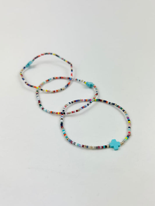 Enewton Gold Hope Unwritten Cross Bracelet - Hot Mess Bracelets in at Wrapsody