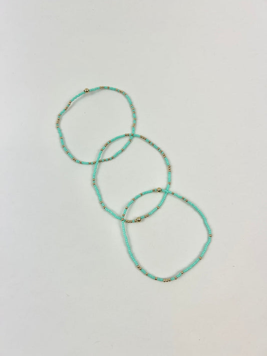 Extends Hope Unwritten - Multiple Colors Bracelets in Mint at Wrapsody