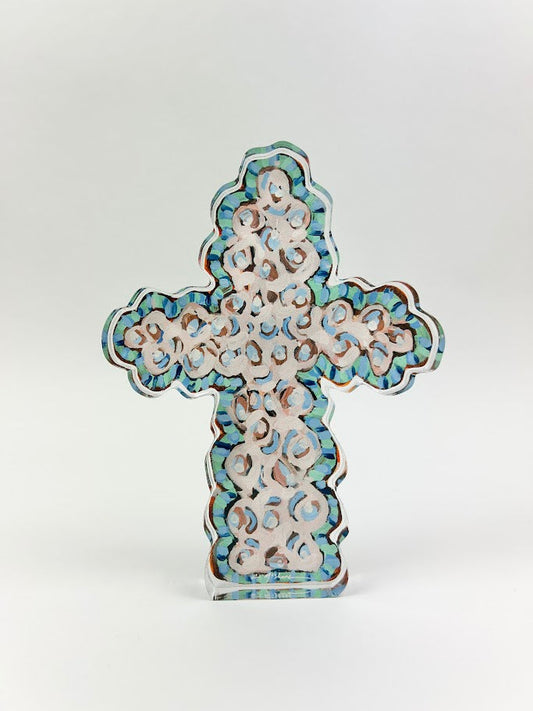 Faithful Acrylic Cross II Home Decor in at Wrapsody