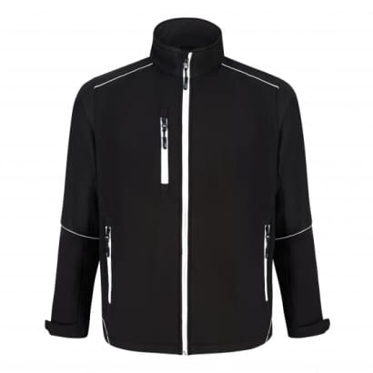 Fireback softshell jacket - high visibility waterproof outerwear