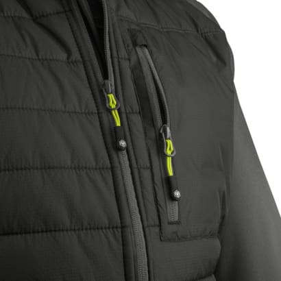 Flex workwear hybrid baffle insulated work jacket sfpj