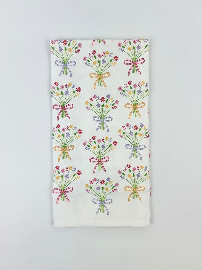 Garden Bouquet Towel Kitchen Towels in at Wrapsody