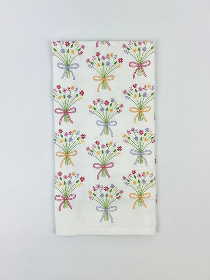 Garden Bouquet Towel Kitchen Towels in at Wrapsody