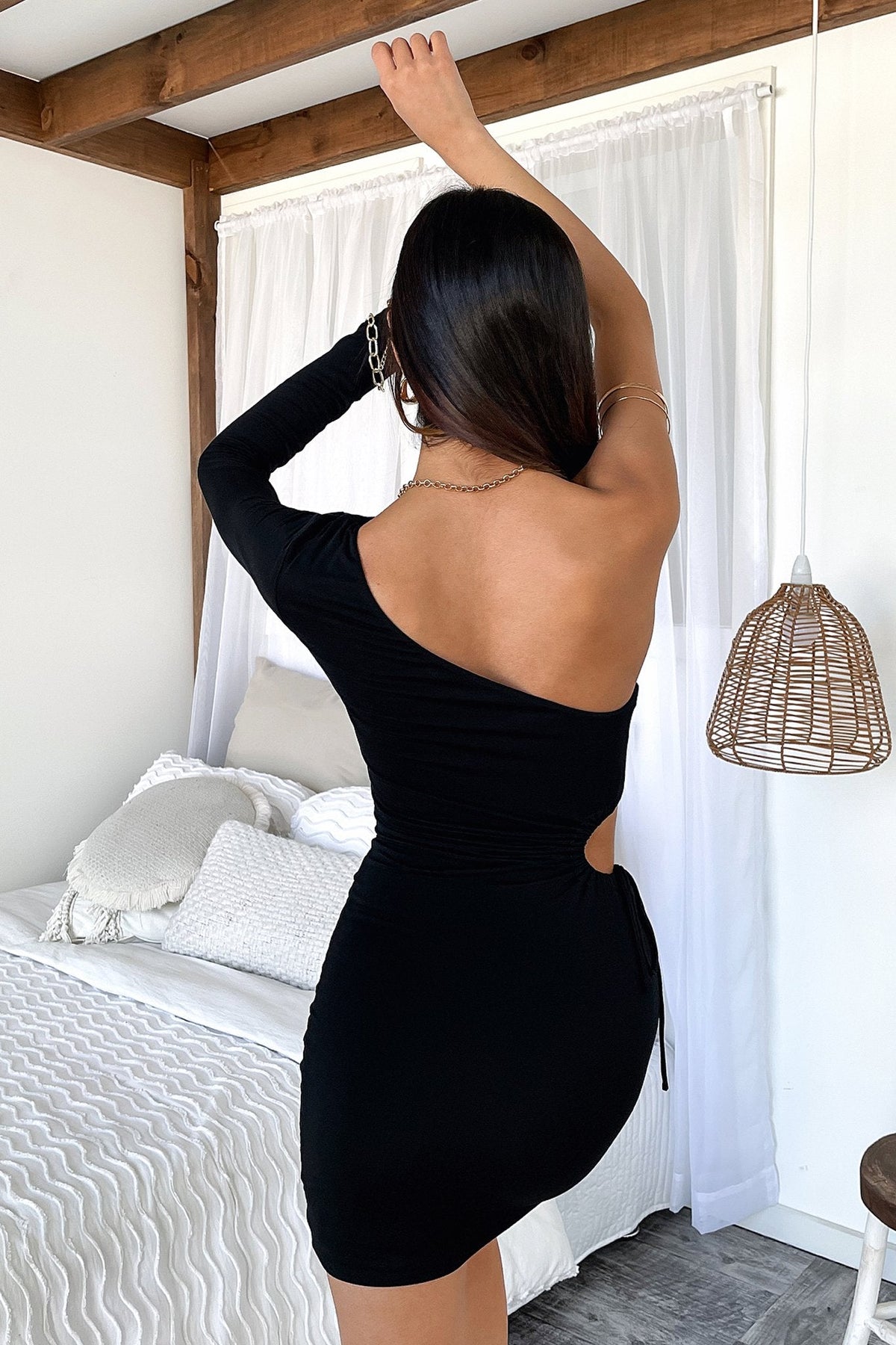 Gloss Dress - Black