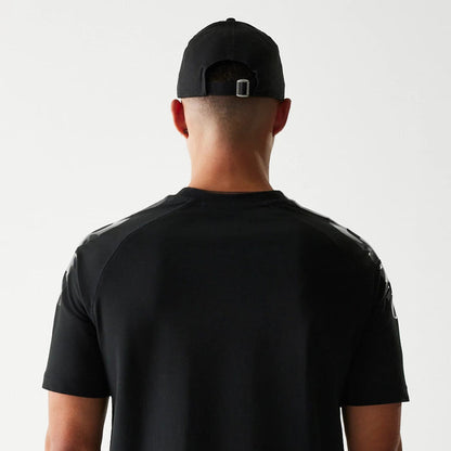 The Male model is wearing Green Bay Packers NFL 3RD Down Black T-Shirt 7