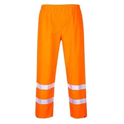Hi vis waterproof traffic over trouser ris 3279 xs-6xl portwest s480
