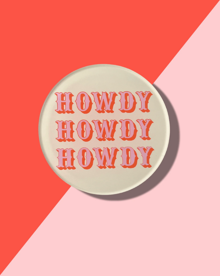 Howdy Coaster Home Decor in at Wrapsody