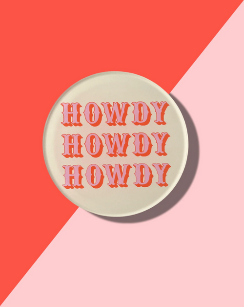 Howdy Coaster Home Decor in at Wrapsody