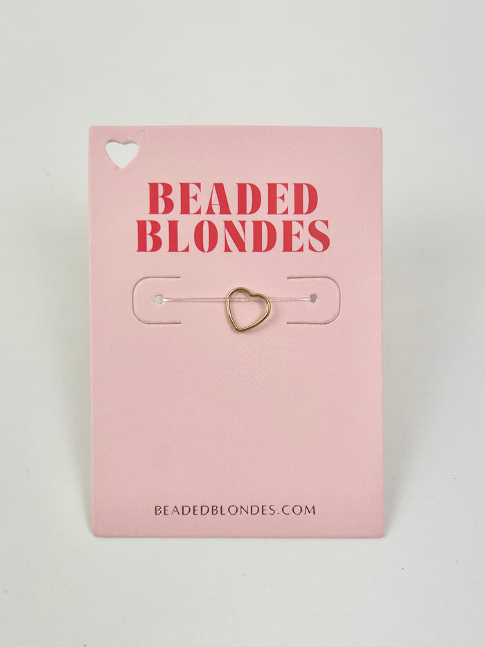 Interchangeable Heart Wire Charm Necklaces in at Wrapsody