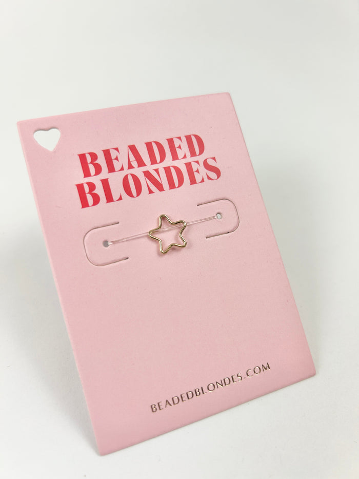 Interchangeable Star Wire Charm Necklaces in at Wrapsody