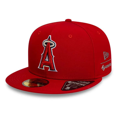 This is a LA Angels MLB Gore-Tex Red 59FIFTY Fitted Cap 1